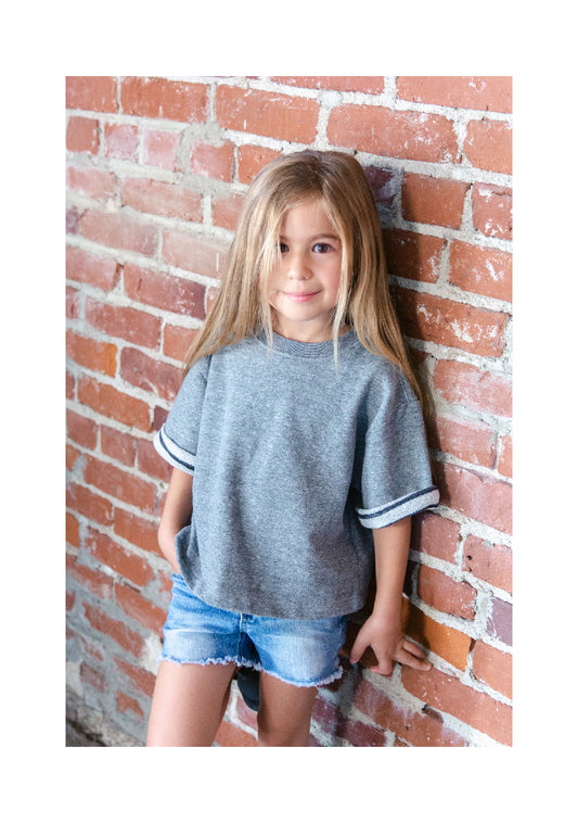 Girls French Terry Tee